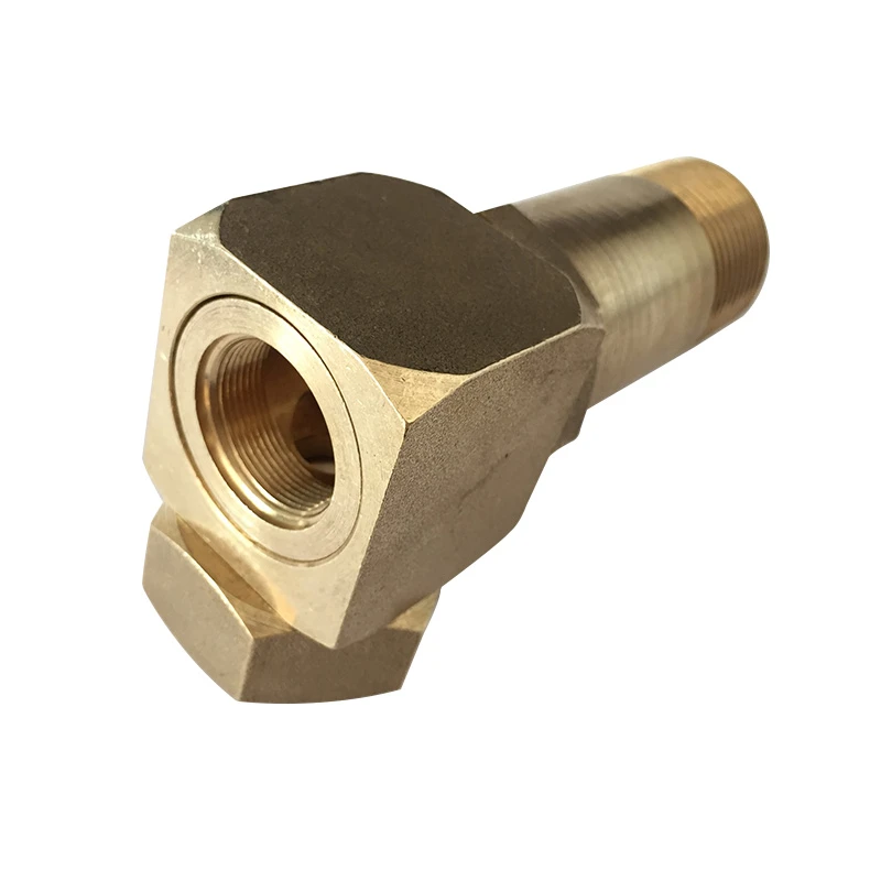 Custom Brass Forge Y Adaptor